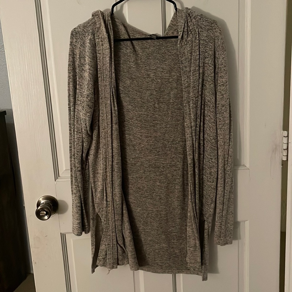 Gray Cardigan